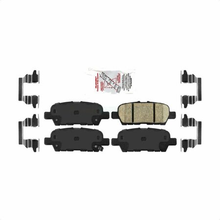 AMERIBRAKES Rear Ceramic Disc Brake Pads For Nissan Altima Rogue Sentra Maxima INFINITI Q50 Sport NWF-PRC1393